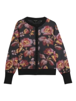 TED BAKER ΕΜΠΡΙΜΕ ΖΑΚΕΤΑ Μαύρο -Γυναικεια Ρουχα Κατάστημα 01 30