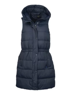 BARBOUR ΑΜΑΝΙΚΟ ΚΑΠΙΤΟΝΕ ΜΠΟΥΦΑΝ Μπλε Σκούρο