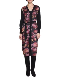 TED BAKER ΕΜΠΡΙΜΕ ΜΑΚΡΙΑ ΖΑΚΕΤΑ Μαύρο -Γυναικεια Ρουχα Κατάστημα 02 35