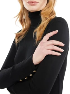 BARBOUR ΓΥΝΑΙΚΕΙΟ ΖΙΒΑΓΚΟ ΠΟΥΛΟΒΕΡ Μαύρο -Γυναικεια Ρουχα Κατάστημα 02 45