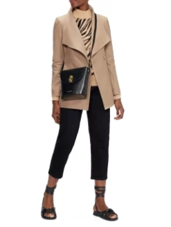 TED BAKER ΓΥΝΑΙΚΕΙΟ ΠΑΛΤΟ ΜΕ ΖΩΝΗ Μπεζ -Γυναικεια Ρουχα Κατάστημα 02 53