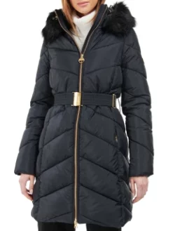 BARBOUR INTERNATIONAL ΜΑΚΡΥ ΜΠΟΥΦΑΝ ΜΕ ΖΩΝΗ Μαύρο 13 BARBOUR INTERNATIONAL ΜΑΚΡΥ ΜΠΟΥΦΑΝ ΜΕ ΖΩΝΗ Μαύρο -Γυναικεια Ρουχα Κατάστημα 02 63