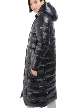 BARBOUR INTERNATIONAL ΜΑΚΡΥ ΚΑΠΙΤΟΝΕ ΜΟΥΦΑΝ Μαύρο 6 BARBOUR INTERNATIONAL ΜΑΚΡΥ ΚΑΠΙΤΟΝΕ ΜΟΥΦΑΝ Μαύρο - Image 6