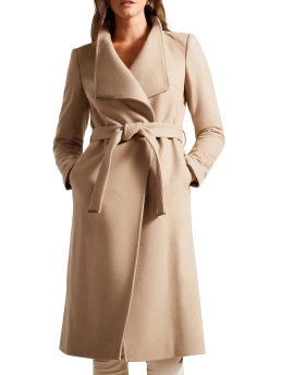 TED BAKER ΓΥΝΑΙΚΕΙΟ ΜΑΚΡΥ ΠΑΛΤΟ Μπεζ 7 TED BAKER ΓΥΝΑΙΚΕΙΟ ΜΑΚΡΥ ΠΑΛΤΟ Μπεζ - Image 7