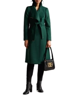 TED BAKER ΓΥΝΑΙΚΕΙΟ ΜΑΚΡΥ ΠΑΛΤΟ ΜΕ ΖΩΝΗ Πράσινο 16 TED BAKER ΓΥΝΑΙΚΕΙΟ ΜΑΚΡΥ ΠΑΛΤΟ ΜΕ ΖΩΝΗ Πράσινο -Γυναικεια Ρουχα Κατάστημα 02 77