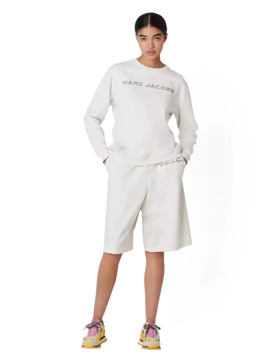 MARC JACOBS ΦΟΥΤΕΡ ΜΠΛΟΥΖΑ ΜΕ ΛΟΓΟΤΥΠΟ Λευκό 3 MARC JACOBS ΦΟΥΤΕΡ ΜΠΛΟΥΖΑ ΜΕ ΛΟΓΟΤΥΠΟ Λευκό - Image 3