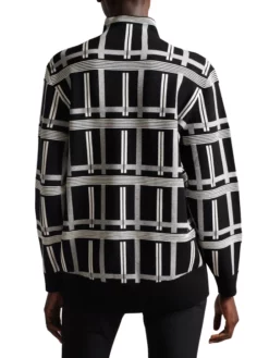 TED BAKER ΓΥΝΑΙΚΕΙΟ ΚΑΡΟ ΠΟΥΛΟΒΕΡ Μαύρο -Γυναικεια Ρουχα Κατάστημα 03 22