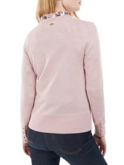 BARBOUR ΓΥΝΑΙΚΕΙΟ ΠΟΥΛΟΒΕΡ Ροζ -Γυναικεια Ρουχα Κατάστημα 03 30