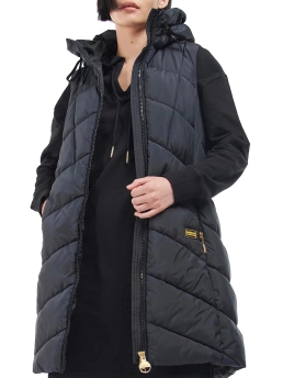 BARBOUR INTERNATIONAL ΜΑΚΡΥ ΚΑΠΙΤΟΝΕ ΓΙΛΕΚΟ Μαύρο 7 BARBOUR INTERNATIONAL ΜΑΚΡΥ ΚΑΠΙΤΟΝΕ ΓΙΛΕΚΟ Μαύρο - Image 7