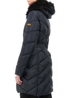 BARBOUR INTERNATIONAL ΜΑΚΡΥ ΜΠΟΥΦΑΝ ΜΕ ΖΩΝΗ Μαύρο 7 BARBOUR INTERNATIONAL ΜΑΚΡΥ ΜΠΟΥΦΑΝ ΜΕ ΖΩΝΗ Μαύρο - Image 7