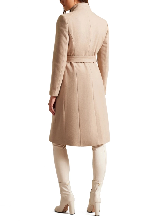 TED BAKER ΓΥΝΑΙΚΕΙΟ ΜΑΚΡΥ ΠΑΛΤΟ Μπεζ 3 TED BAKER ΓΥΝΑΙΚΕΙΟ ΜΑΚΡΥ ΠΑΛΤΟ Μπεζ - Image 3