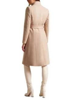 TED BAKER ΓΥΝΑΙΚΕΙΟ ΜΑΚΡΥ ΠΑΛΤΟ Μπεζ 17 TED BAKER ΓΥΝΑΙΚΕΙΟ ΜΑΚΡΥ ΠΑΛΤΟ Μπεζ -Γυναικεια Ρουχα Κατάστημα 03 59