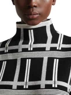 TED BAKER ΓΥΝΑΙΚΕΙΟ ΚΑΡΟ ΠΟΥΛΟΒΕΡ Μαύρο -Γυναικεια Ρουχα Κατάστημα 04 15