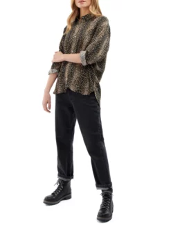 BARBOUR ΕΜΠΡΙΜΕ ΠΟΥΚΑΜΙΣΟ Καφέ -Γυναικεια Ρουχα Κατάστημα 04 2