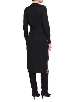 TED BAKER ΕΜΠΡΙΜΕ ΜΑΚΡΙΑ ΖΑΚΕΤΑ Μαύρο -Γυναικεια Ρουχα Κατάστημα 04 20