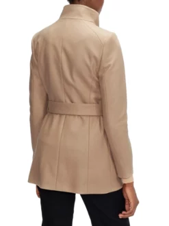 TED BAKER ΓΥΝΑΙΚΕΙΟ ΠΑΛΤΟ ΜΕ ΖΩΝΗ Μπεζ -Γυναικεια Ρουχα Κατάστημα 04 30