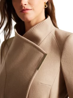 TED BAKER ΓΥΝΑΙΚΕΙΟ ΜΑΚΡΥ ΠΑΛΤΟ Μπεζ 19 TED BAKER ΓΥΝΑΙΚΕΙΟ ΜΑΚΡΥ ΠΑΛΤΟ Μπεζ -Γυναικεια Ρουχα Κατάστημα 05 11