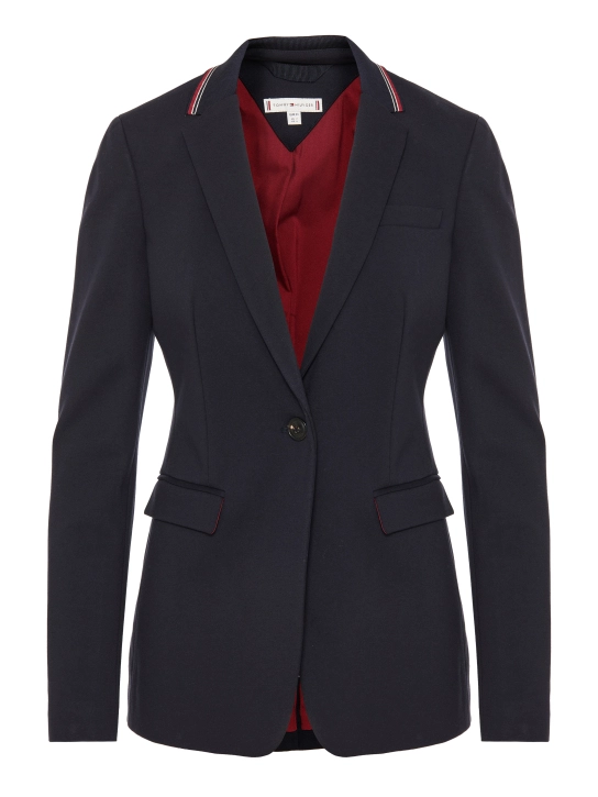 TOMMY HILFIGER ΓΥΝΑΙΚΕΙΟ ΣΑΚΑΚΙ SLIM FIT Μπλε Σκούρο 1 TOMMY HILFIGER ΓΥΝΑΙΚΕΙΟ ΣΑΚΑΚΙ SLIM FIT Μπλε Σκούρο