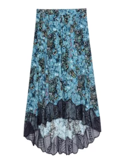 ZADIG & VOLTAIRE ΑΣΥΜΜΕΤΡΗ ΦΛΟΡΑΛ ΦΟΥΣΤΑ ΦΛΟΡΑΛ