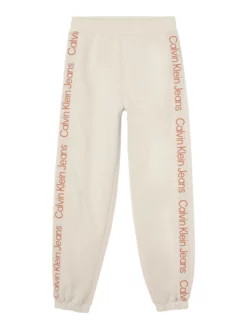 CALVIN KLEIN ΓΥΝΑΙΚΕΙΟ LOGO ΠΑΝΤΕΛΟΝΙ ΦΟΡΜΑ Λευκό