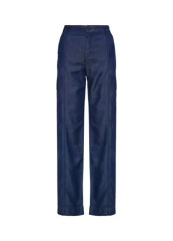 KARL LAGERFELD ΨΗΛΟΜΕΣΟ ΤΖΙΝ ΠΑΝΤΕΛΟΝΙ Mπλε Σκούρο