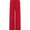 RED VALENTINO ΨΗΛΟΜΕΣΟ ΠΑΝΤΕΛΟΝΙ Κόκκινο