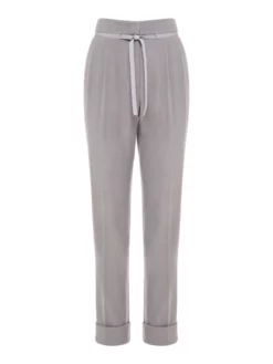 ARMANI TAILORED ΠΑΝΤΕΛΟΝΙ ΜΕ ΖΩΝΗ Γκρι