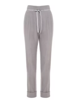 ARMANI TAILORED ΠΑΝΤΕΛΟΝΙ ΜΕ ΖΩΝΗ Γκρι -Γυναικεια Ρουχα Κατάστημα 10 163