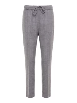 POLO RALPH LAUREN ΠΑΝΤΕΛΟΝΙ ΣΕ ΙΣΙΑ ΓΡΑΜΜΗ ΜΕ ΚΟΡΔΟΝΙ Γκρι