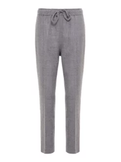 POLO RALPH LAUREN ΠΑΝΤΕΛΟΝΙ ΣΕ ΙΣΙΑ ΓΡΑΜΜΗ ΜΕ ΚΟΡΔΟΝΙ Γκρι -Γυναικεια Ρουχα Κατάστημα 10 167