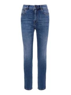 MAX MARA WEEKEND DENIM ΠΑΝΤΕΛΟΝΙ ΣΕ ΣΤΕΝΗ ΓΡΑΜΜΗ Μπλε -Γυναικεια Ρουχα Κατάστημα 10 185