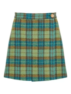 SANDRO ΚΟΝΤΗ ΚΡΟΥΑΖΕ ΦΟΥΣΤΑ Καρό -Γυναικεια Ρουχα Κατάστημα 10 19