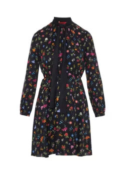 MAX&CO. ΦΟΡΕΜΑ ΦΛΟΡΑΛ Μαύρο