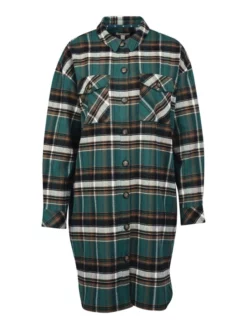 BARBOUR ΓΥΝΑΙΚΕΙΟ ΜΑΚΡΥ ΠΟΥΚΑΜΙΣΟ (OVERSHIRT) Καρό
