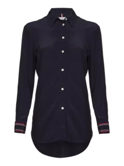 TOMMY HILFIGER ΓΥΝΑΙΚΕΙΟ ΠΟΥΚΑΜΙΣΟ Μπλε Σκούρο