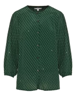 TOMMY HILFIGER ΓΥΝΑΙΚΕΙΟ ΚΡΕΠ ΠΟΥΚΑΜΙΣΟ Πράσινο