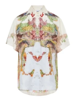 BURBERRY ΚΟΝΤΟΜΑΝΙΚΟ ΠΟΥΚΑΜΙΣΟ ΜΕ ΣΧΕΔΙΟ Πολύχρωμο -Γυναικεια Ρουχα Κατάστημα 10 251