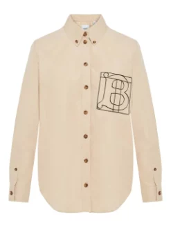 BURBERRY ΓΥΝΑΙΚΕΙΟ ΠΟΥΚΑΜΙΣΟ Μπεζ -Γυναικεια Ρουχα Κατάστημα 10 253