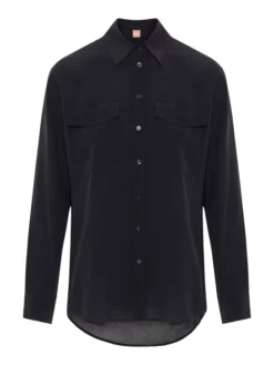 BOSS ΜΕΤΑΞΩΤΟ ΠΟΥΚΑΜΙΣΟ Μαύρο