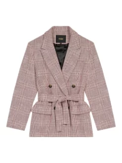 MAJE ΚΑΡΟ ΣΑΚΑΚΙ ΜΕ ΖΩΝΗ Καρό 12 MAJE ΚΑΡΟ ΣΑΚΑΚΙ ΜΕ ΖΩΝΗ Καρό -Γυναικεια Ρουχα Κατάστημα 10 268