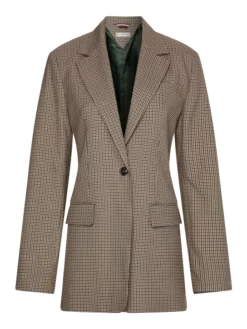 TOMMY HILFIGER ΚΑΡΟ ΣΑΚΑΚΙ Καφέ