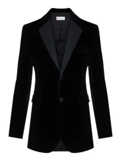 RED VALENTINO ΒΕΛΟΥΔΙΝΟ ΣΑΚΑΚΙ Μαύρο