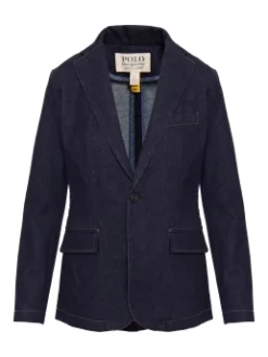 POLO RALPH LAUREN ΤΖΙΝ ΣΑΚΑΚΙ Μπλε -Γυναικεια Ρουχα Κατάστημα 10 285