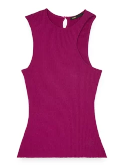 MAJE ΠΛΕΚΤΟ ΤΟΠ Φούξια