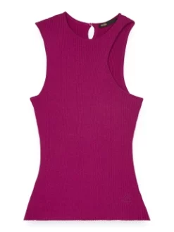 MAJE ΠΛΕΚΤΟ ΤΟΠ Φούξια -Γυναικεια Ρουχα Κατάστημα 10 299