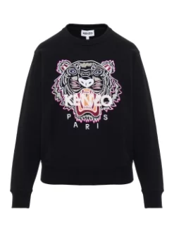 KENZO ΦΟΥΤΕΡ ΜΠΛΟΥΖΑ ΜΕ ΣΧΕΔΙΟ Μαύρο -Γυναικεια Ρουχα Κατάστημα 10 305