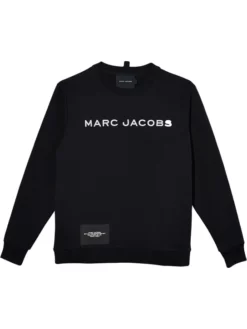MARC JACOBS ΦΟΥΤΕΡ ΜΠΛΟΥΖΑ ΜΕ ΛΟΓΟΤΥΠΟ Μαύρο