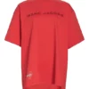 MARC JACOBS OVERSIZED T-SHIRT ΜΕ ΛΟΓΟΤΥΠΟ Κόκκινο
