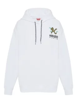 KENZO ΦΟΥΤΕΡ ΜΠΛΟΥΖΑ ΜΕ ΚΟΥΚΟΥΛΑ Λευκό -Γυναικεια Ρουχα Κατάστημα 10 342