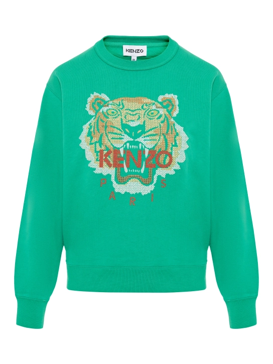 KENZO ΦΟΥΤΕΡ ΜΠΛΟΥΖΑ ΜΕ ΣΧΕΔΙΟ Πράσινο 1 KENZO ΦΟΥΤΕΡ ΜΠΛΟΥΖΑ ΜΕ ΣΧΕΔΙΟ Πράσινο